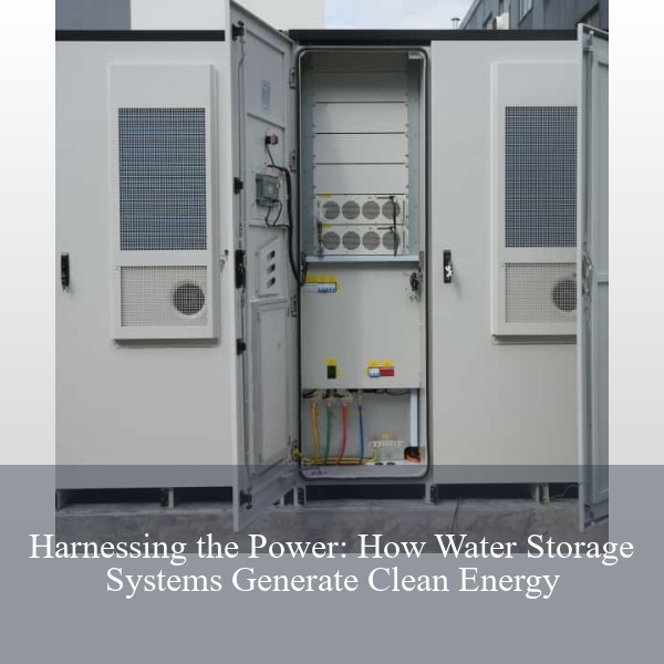 Harnessing the Power: How Water Storage Systems Generate Clean Energy
